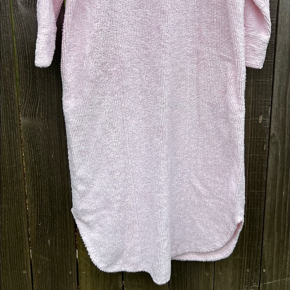 Stan Herman Pink Vintage Size MediumChenille Zippered Robe - Picture 7 of 16